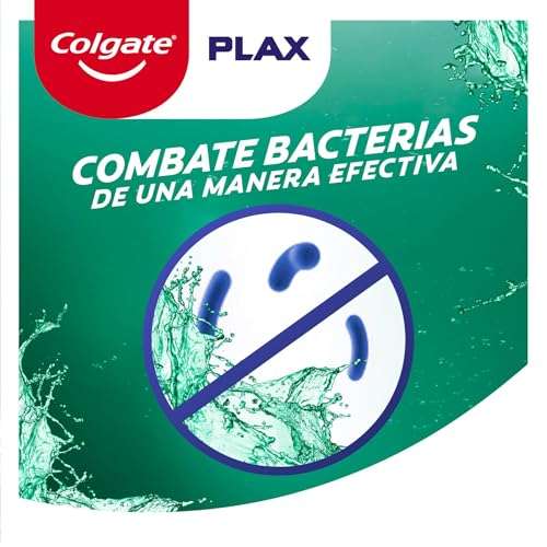 Amazon: COLGATE Plax - Enjuague Bucal "Ice Glacial" - 1 Litro - Planea & Ahorra