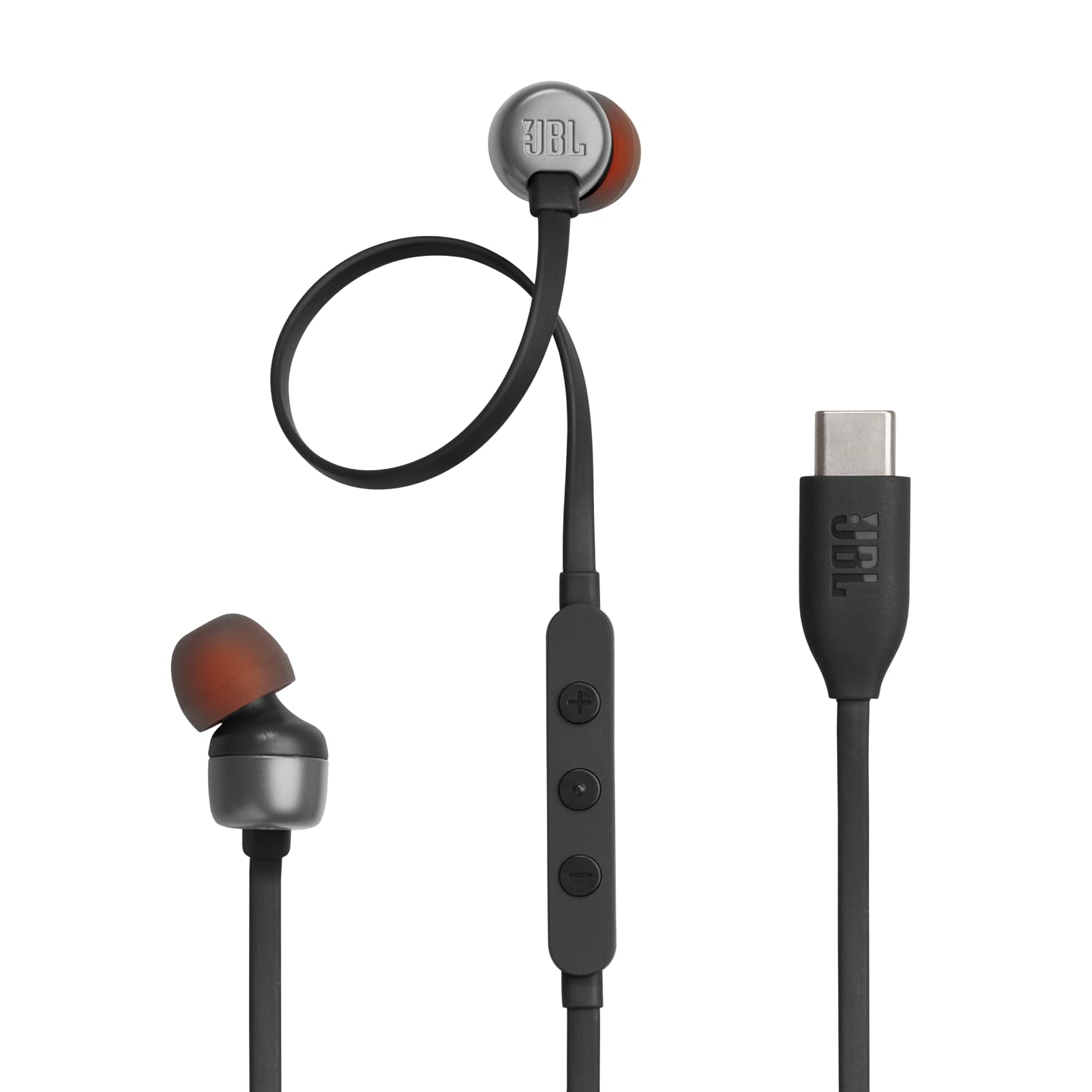 AMAZON: JBL Tune 310C Audífonos con Mic/Control USB-C, Drivers de 9mm, Cable Antienredos - Negro