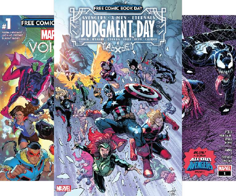 Amazon: Free comic book day. 4 comics gratis para Kindle.