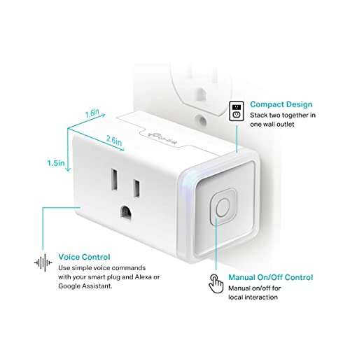 Amazon: Smart plug 4 pack kasa smart 12Amp