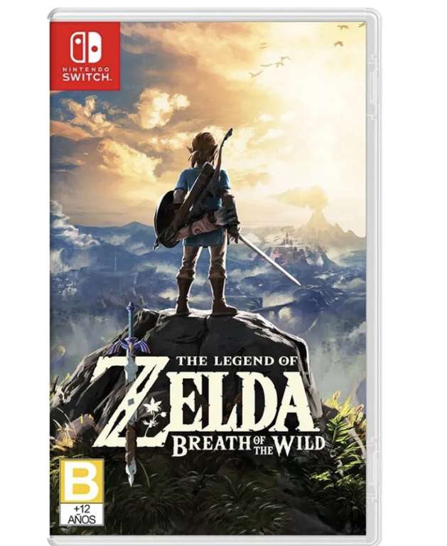 Zelda Nintendo switch breath of the Wild en Walmart