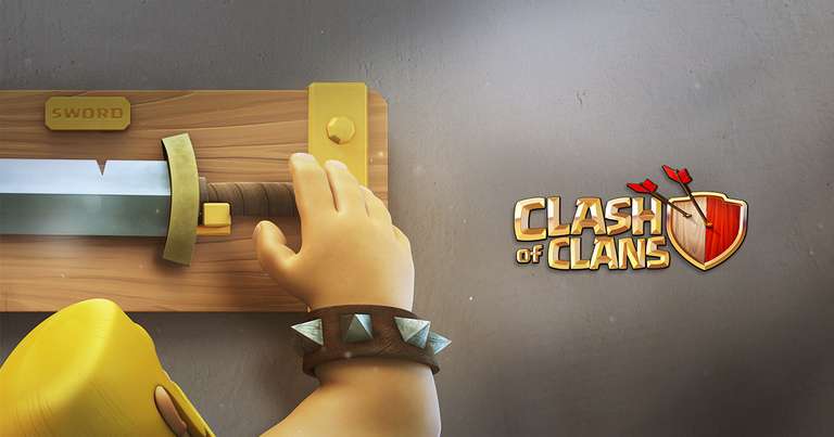 Clash of Clans | Estatua gratuita decorativa por lanzamiento de Squad Busters