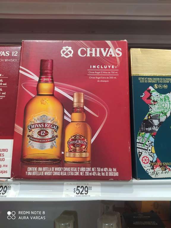 Chedraui: Whisky chivas regal