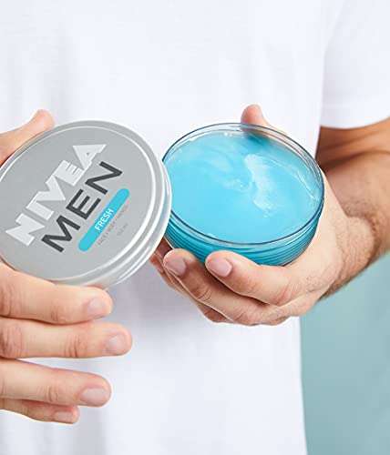 Amazon: NIVEA MEN Crema corporal para hombre en gel Fresh (75 ml) | Envío gratis Prime
