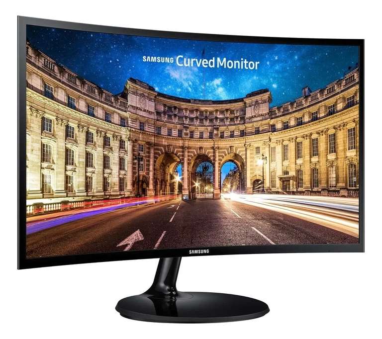 Mercado Libre: Monitor gamer curvo Samsung F390 Series C24F390FH led 24 " black high glossy 100V/240V (de nuevo en 2699)