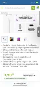 Sams: iPad Mini 64 GB 4,999