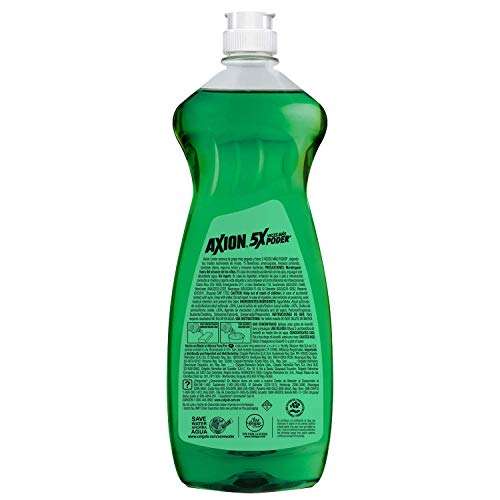 Amazon: Axion Detergente Lavatrastes Liquido Limon, 525 ml | Envío gratis con prime