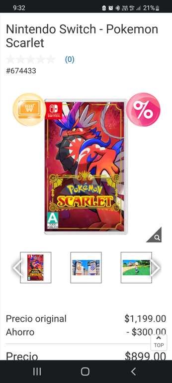 Costco: Nintendo Switch - Pokemon Scarlet