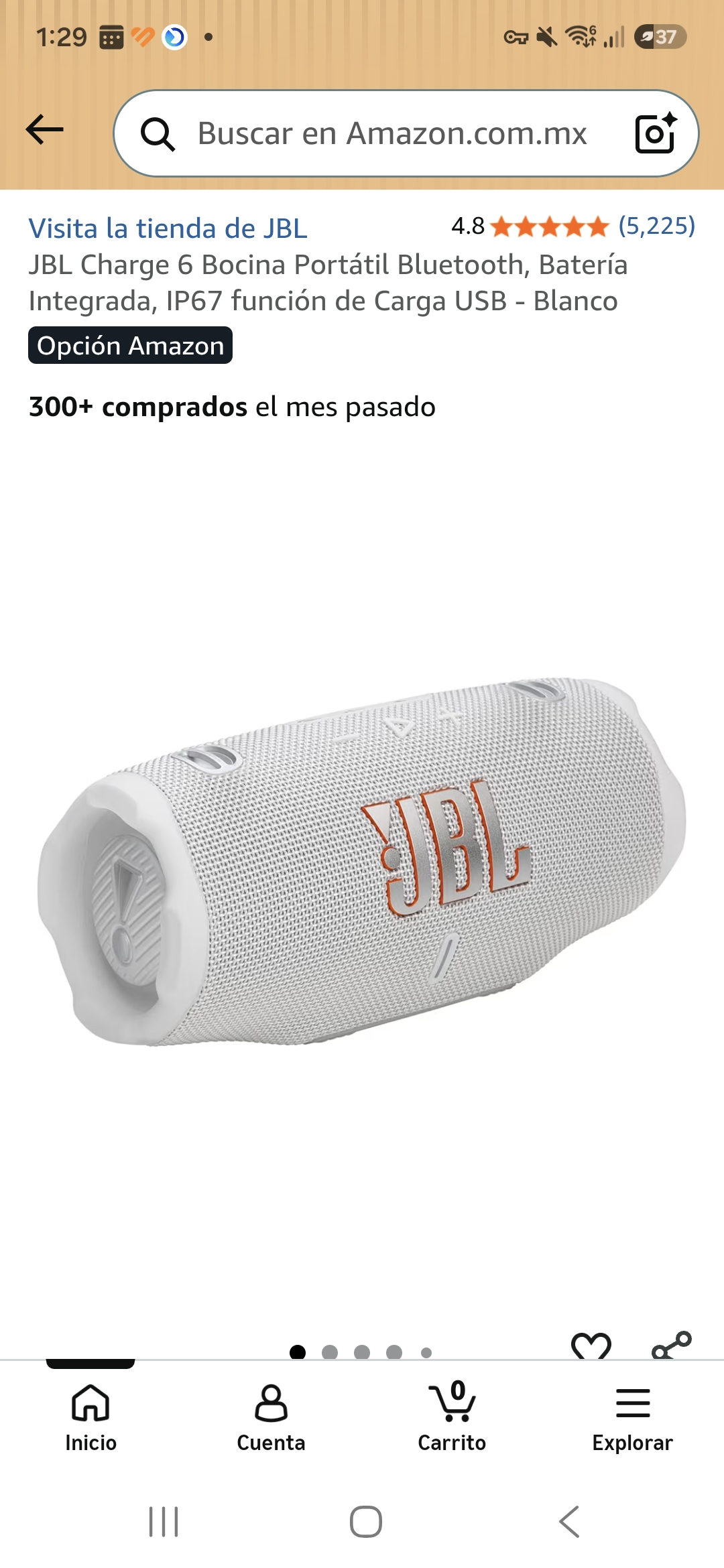 Amazon: Bocina JBL