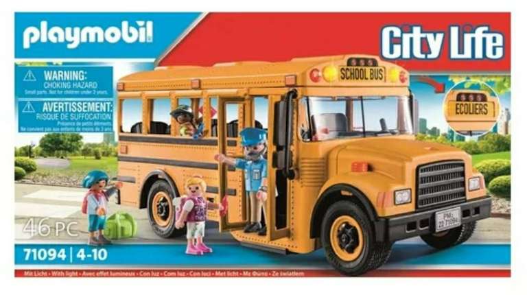 Walmart: Playmobil autobus escolar