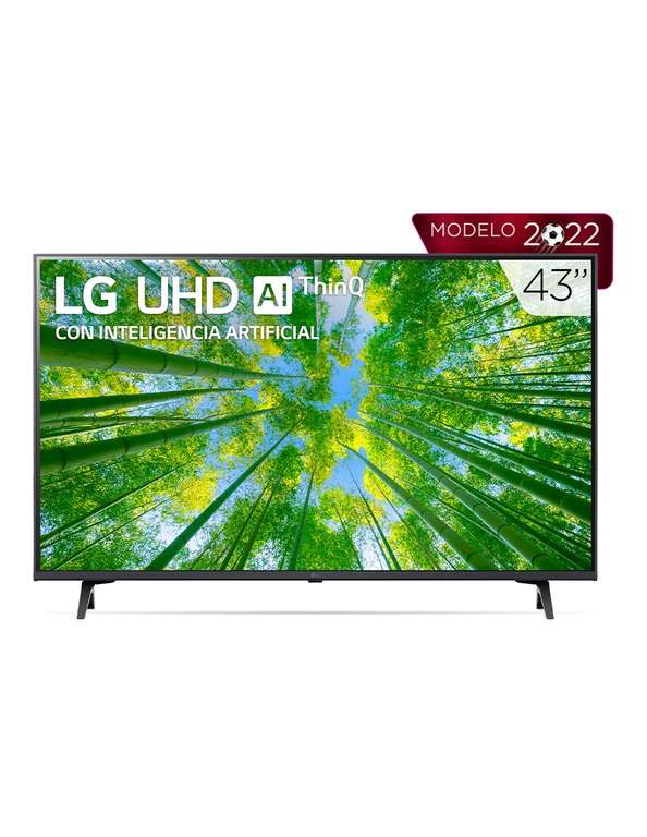Liverpool: LG LED Smart TV de 43 Pulgadas 4K/Ultra HD 43UQ8000PSB
