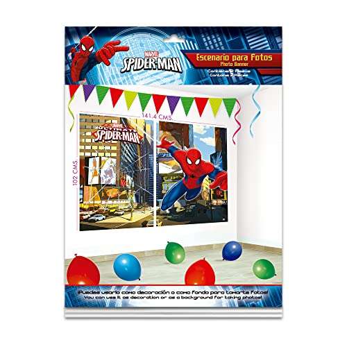 Amazon photo banner spider man clásico- envío prime