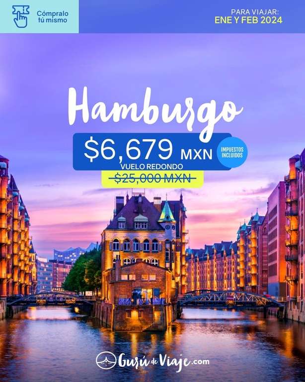 Kayak: Vuelo redondo a Hamburgo, Alemania