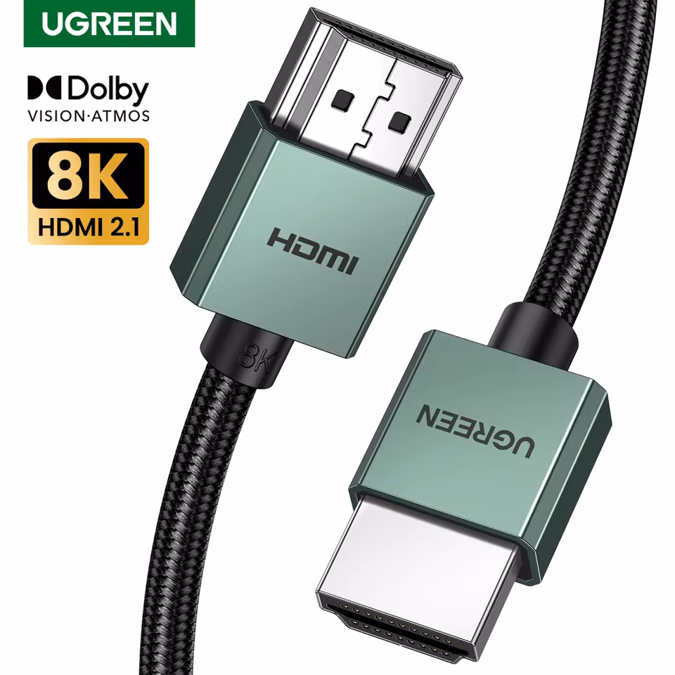 Aliexpress: UGREEN HDMI, 8K | 3 Metros.
