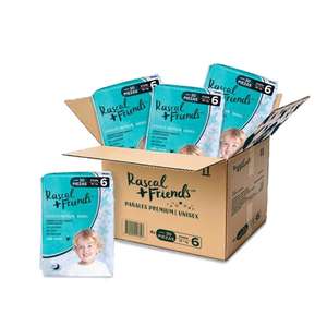 Bodega aurrera en Linea : Caja 4 paquetes de pañales premium rascal + friends (120 piezas)