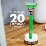 Amazon: GILLETTE Mach3 Sensitive, Cartucho de Rastrillo para Afeitar, 4 Repuestos con Aloe & 3 Hojas para Rasurar (Planea y Ahorra)