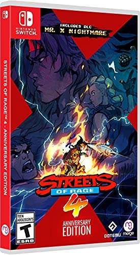 Amazon: Streets of Rage 4 Anniversary Edition (Nintendo Switch)