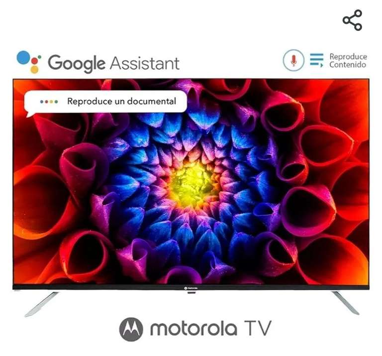 Amazon: TV Motorola 55" 4k