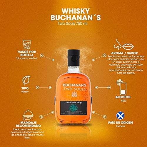 Amazon: Whisky Buchanan´s Two Souls 750 ml
