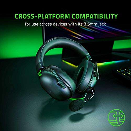 Amazon: Razer BlackShark V2 X gaming headset 3.5 multiplataforma