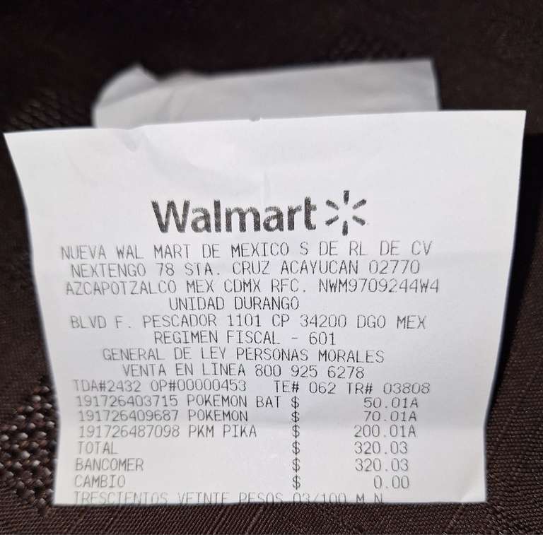 Walmart. Figuras pokemon en su 50.01 última liquidación