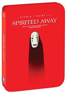 Amazon: Studio Ghibli - Spirited Away: Collectors Limited Edition Steelbook [Blu-ray + DVD]