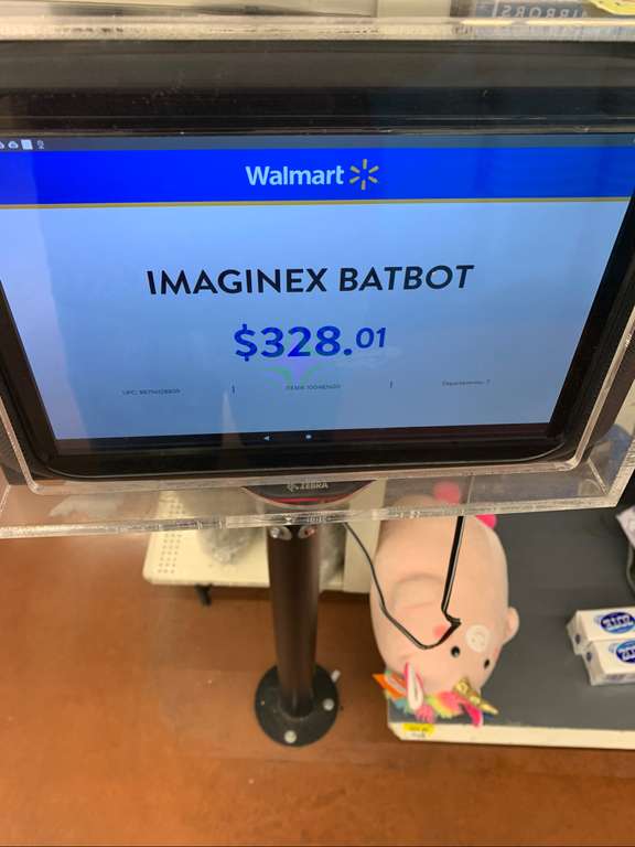 Walmart: Santos ofertones Batman! Batrobot imaginext