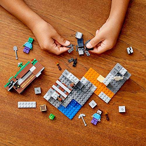 Amazon: LEGO Kit de construcción Minecraft 21166 La Mina Abandonada (248 Piezas)