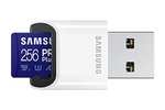 Amazon: Micro sd 256gb + adaptador usb SAMSUNG