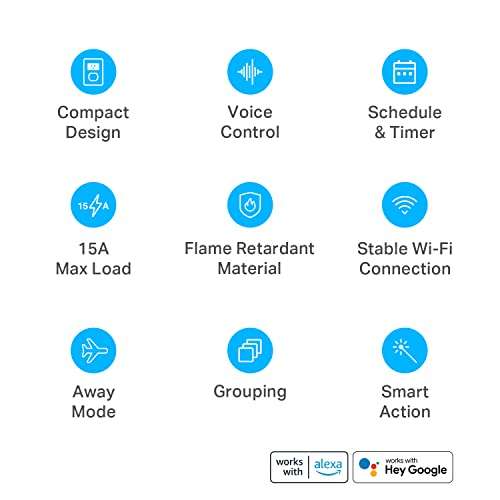Amazon: Kasa Smart Plug Ultra Mini 15A - 2 pack