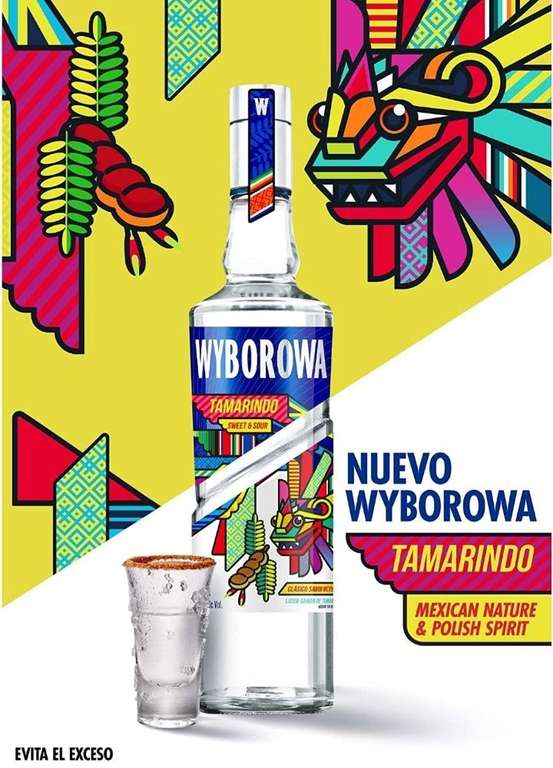 Amazon: Vodka Wyborowa Sabor Tamarindo 750 Ml | Envío gratis con Prime
