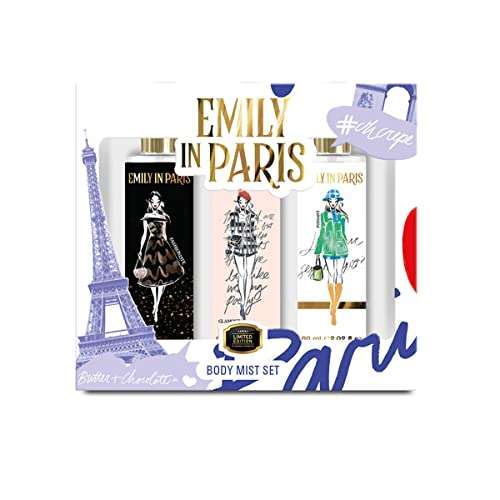 Amazon Emily in Paris - Set 3 Body Mist: Edición Limitada para Sentirse Increíble Todo el Día- envío prime