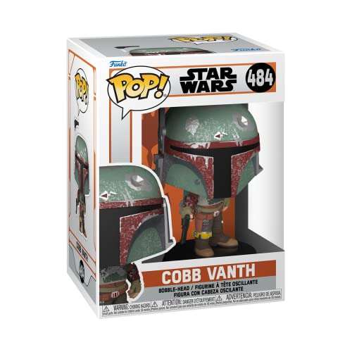 Amazon: Funko Pop! Star Wars: Mandalorian - Cobb Vanth (Styles May Vary) | envío gratis con Prime