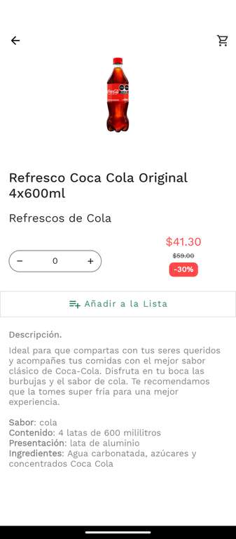Jüsto: Coca-Cola con 30% OFF en diferentes artículos