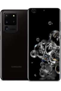 Amazon: SAMSUNG Galaxy S20 Ultra, 128 GB, Negro cósmico – Completamente Desbloqueado (Renewed)