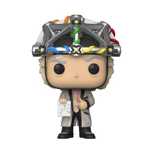 Amazon - Funko Pop! & tee: Back to The Future - Doc with Helmet, Adult L