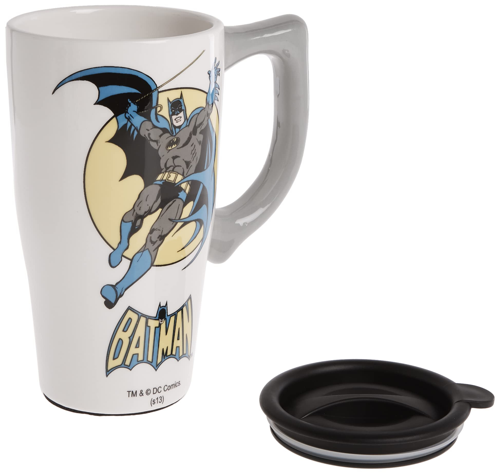 Amazon: Taza de Batman, 14 onzas, multicolor - Spoontiques