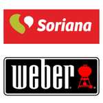 Soriana: Weber, 50% de Descuento en Asadores y Accesorios Weber seleccionados