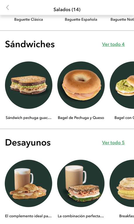 Starbucks - Combo Late Grande + Sándwich Pavo y Panela