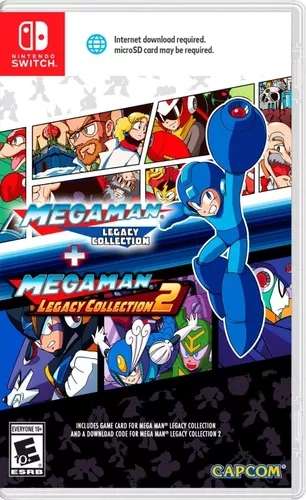 Mercado Libre: Megaman Legacy Collection 1 + 2 Hd Edition Nintendo Switch