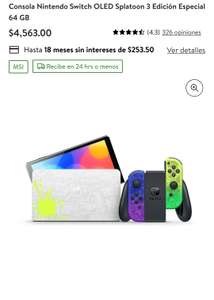 Bodega Aurrera: Consola Nintendo Switch + Joy cons + 3 Juegos (Pagando con BBVA y cupón)