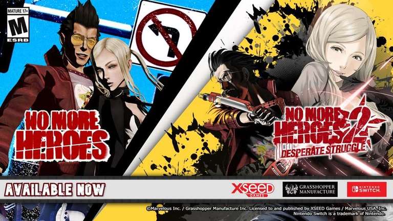 Nintendo Eshop Japon - No More Heroes 1/2 PRECIO por C/U (IDIOMA ESPAÑOL)