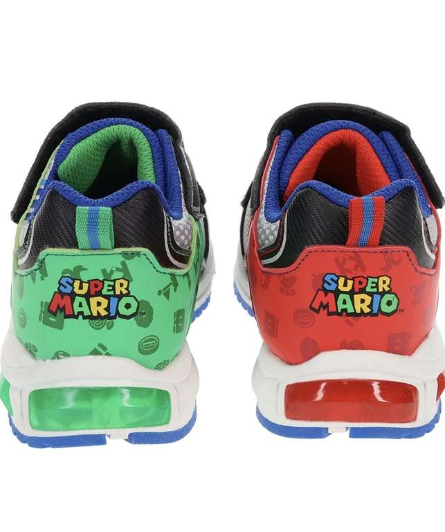 Amazon: Super Mario Brothers Mario and Luigi Tenis para niños -  