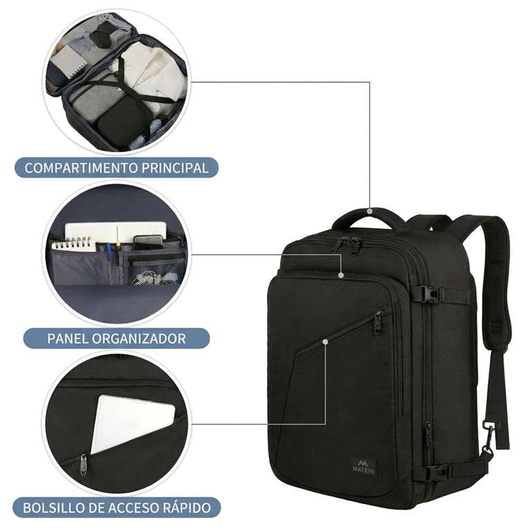 24l travel backpack Travelpro Altitude Slim Expandable Laptop Backpack 20-24L in Aviator Navy