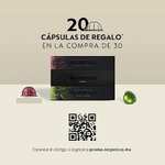 Amazon: NESPRESSO Cafetera Essenza Mini con Espumador de leche, Color Negra (Incluye obsequio de 14 cápsulas de café)