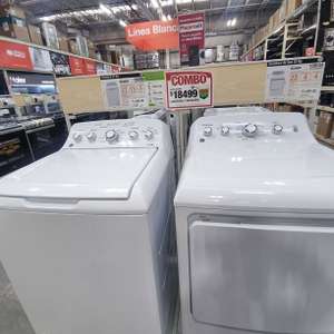 Home Depot: Combo lavadora GE 21 kg y secadora 22Kg