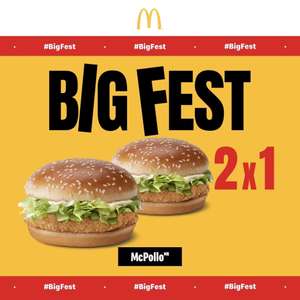 McDonald's - 2x1 McPollo en App