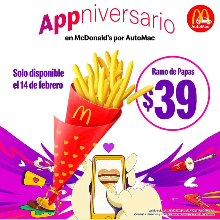 McDonald's App - Ramo de Papas