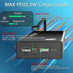 Amazon: SALANDENS - Power Bank 20000mAh Carga Rápida e incluye cables