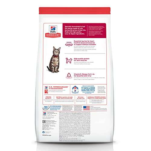 Amazon: Alimento para Gato Adulto, Hill's Science Diet, Receta Original, Seco (bulto) 7.2kg | Planea y Ahorra, envío gratis con Prime
